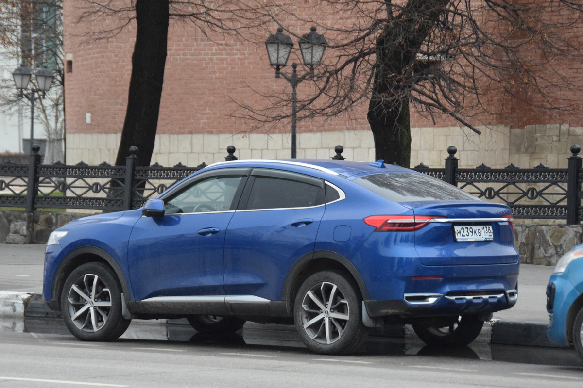 м 239 кв 138, Haval F7 1st gen F7x Coupe, 2019–2022