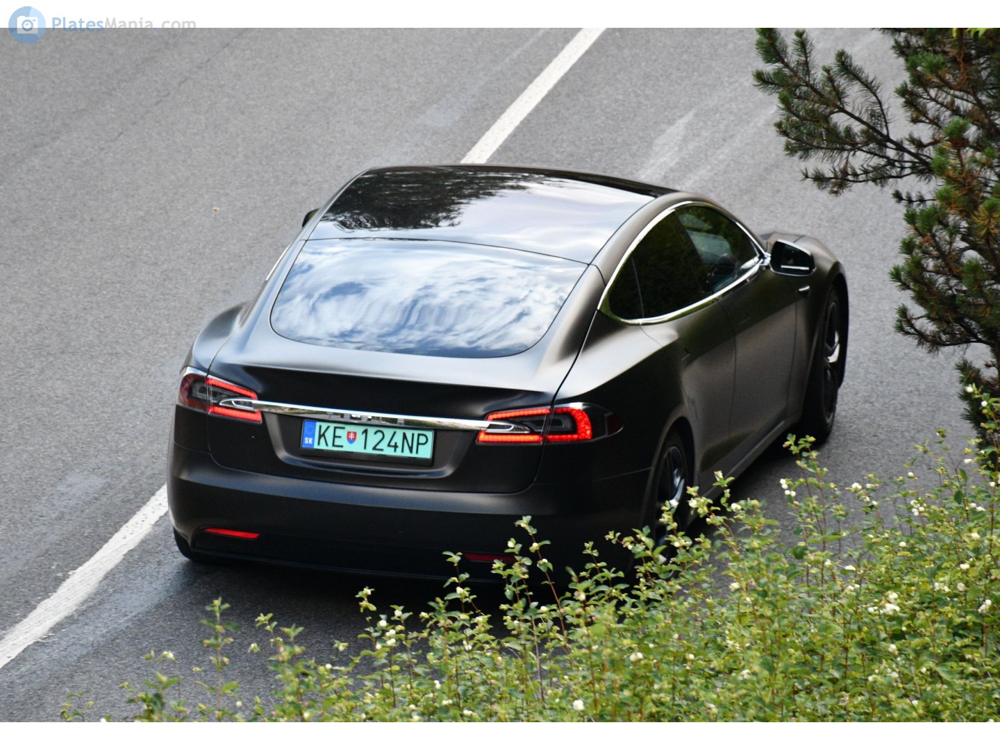 KE-124NP, Tesla Model S 1st gen (5YJS), 2012–