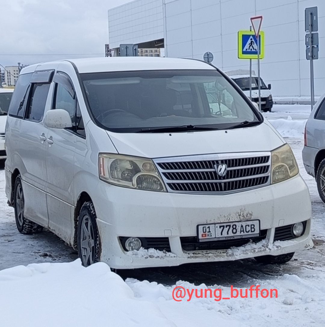 01 778 ACB, Toyota Alphard 1st gen (G/V) (AH10), 2002–2008