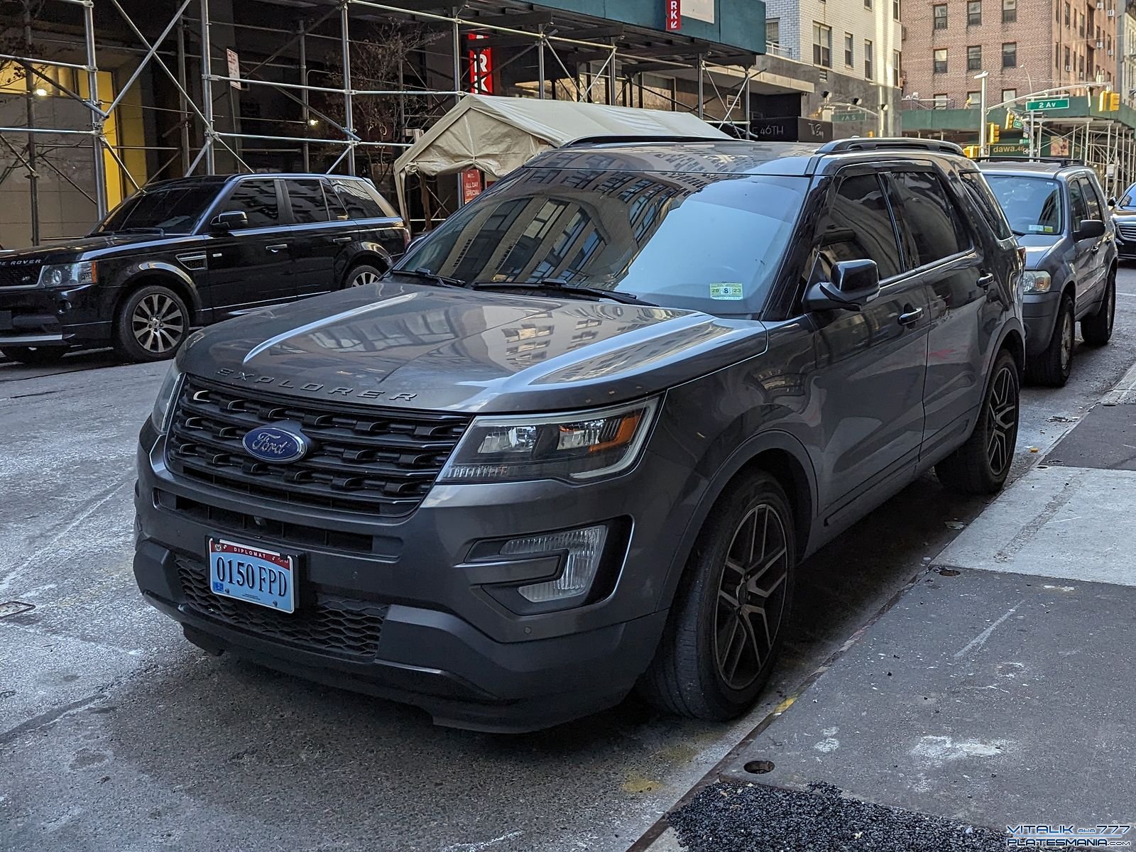 0150 FPD, Ford Explorer 5th gen (U502), facelift, 2015–2020