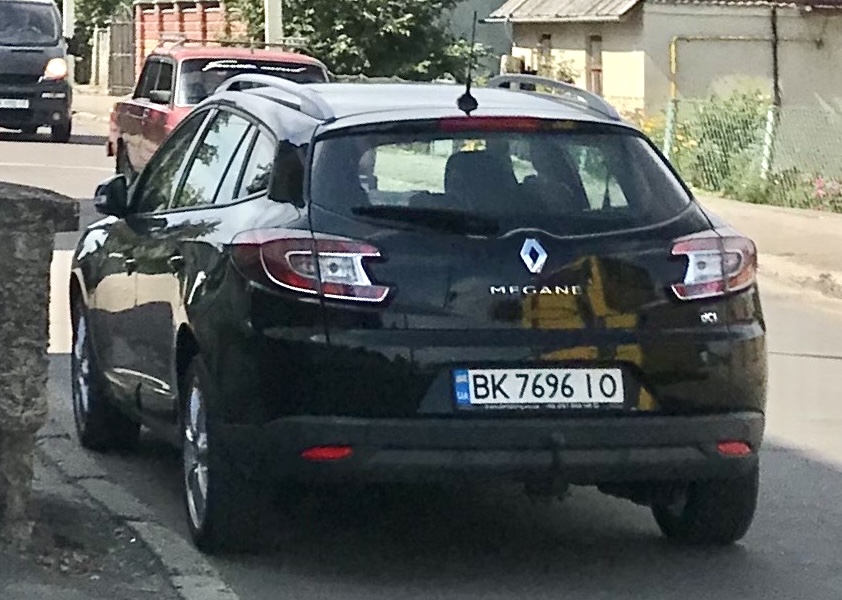 BK 7696 IO, Renault Mégane 