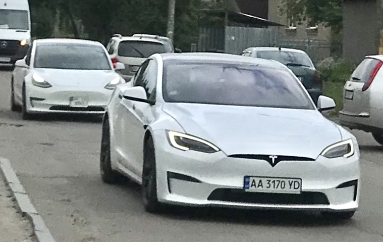 AA 3170 YD, Tesla Model S 1st gen (5YJS), 2012–