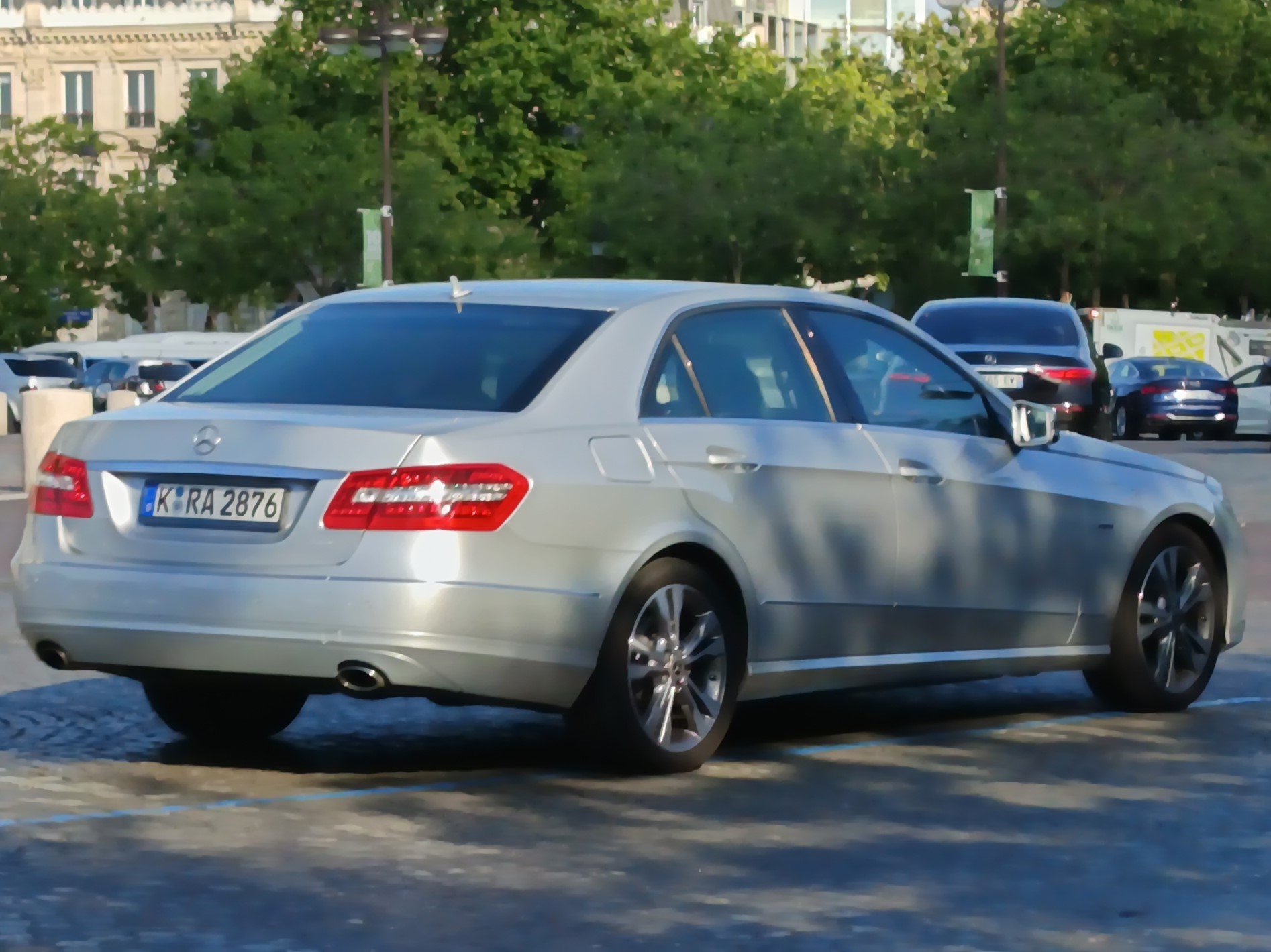K RA 2876, Mercedes-Benz E-Klasse 4th gen Sedan (W212), 2009­–2013