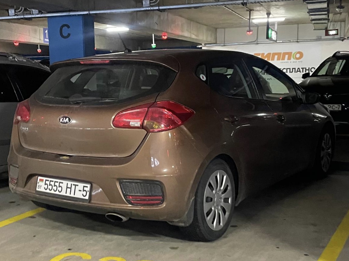 5555 HT-5, Kia Ceed 2nd gen cee'd 5-door Hatch (JD), 2012–2018