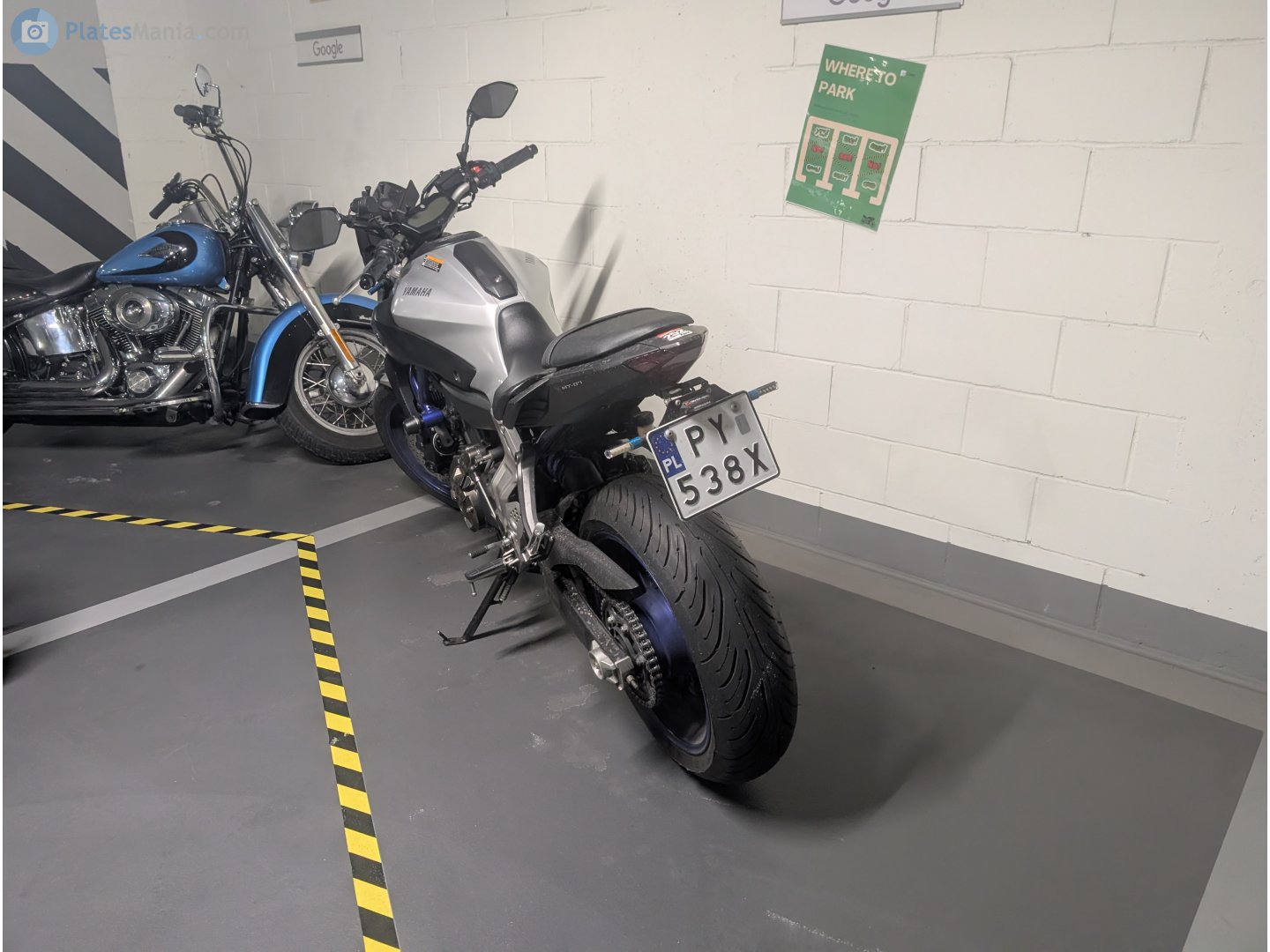PY 538X, Yamaha MT / XSR MT-07, 2014–