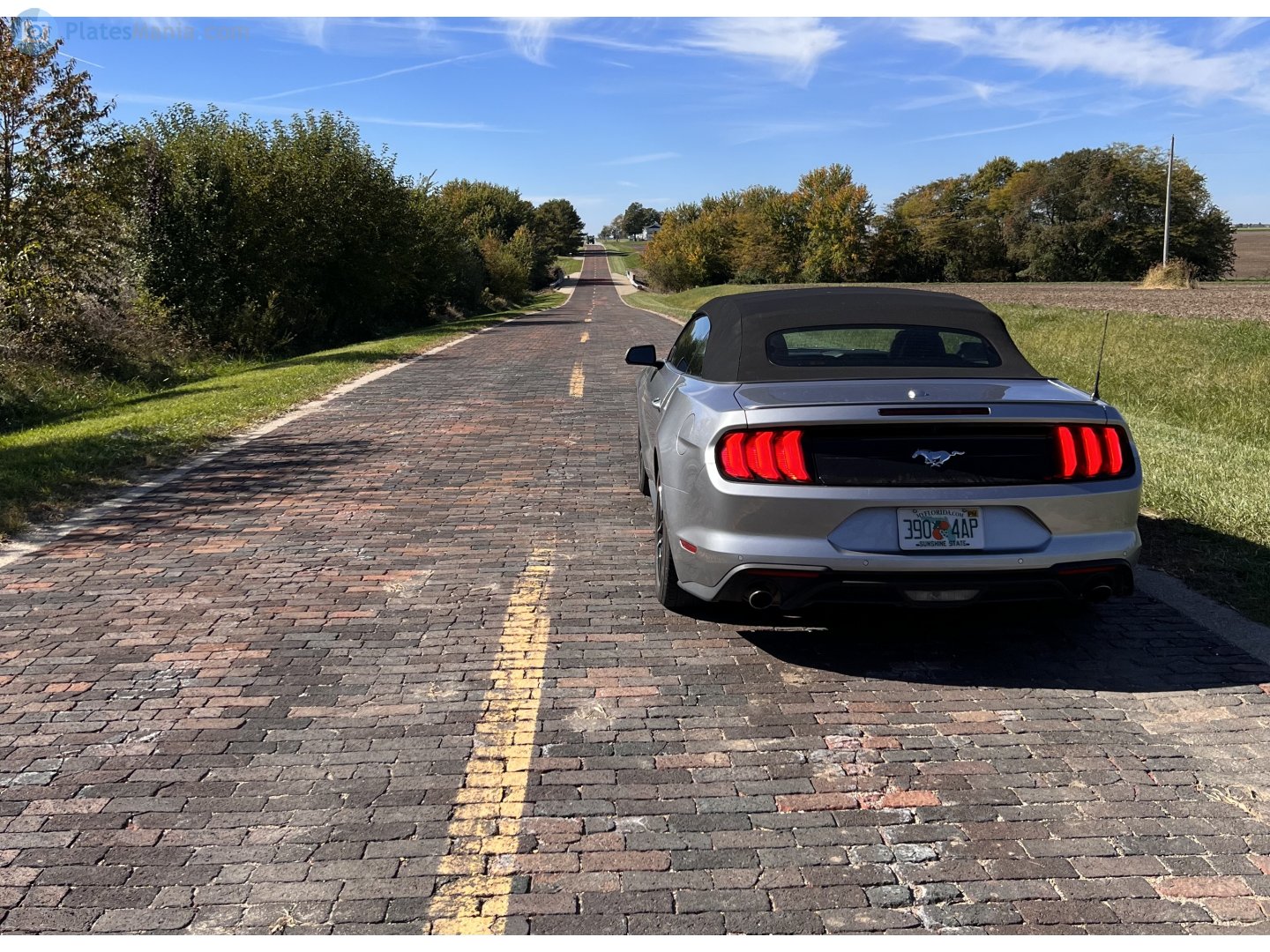 390 4AP, Ford Mustang 6th gen 2-door Convertible (S550), facelift, 2017–2023