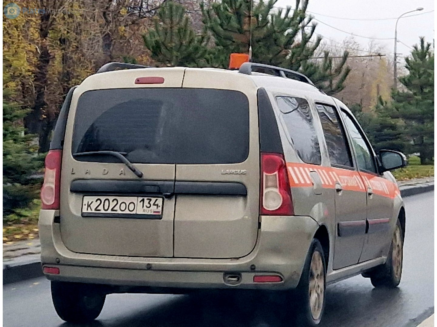 к 202 оо 134, Lada (VAZ) Largus 