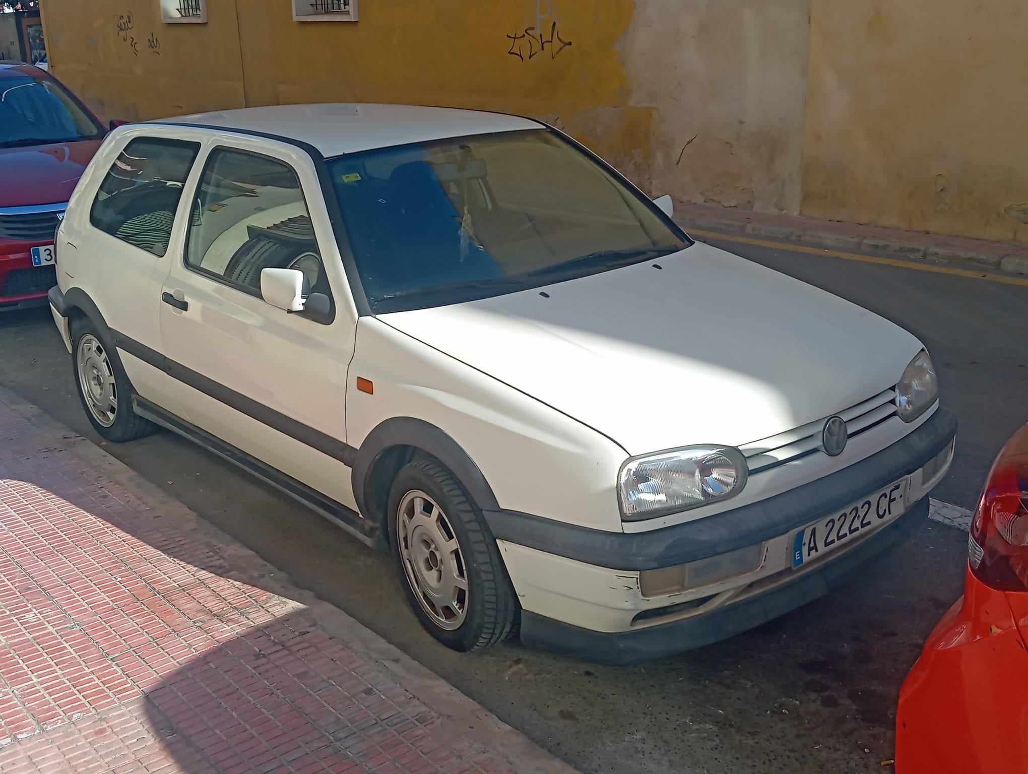 A 2222 CF, Volkswagen Golf 3rd gen 3-door Hatch (1H1), 1991–1997