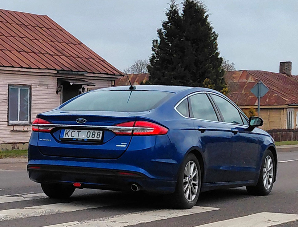 KCT 088, Ford Fusion 2nd gen (CD391), facelift, 2016–2020