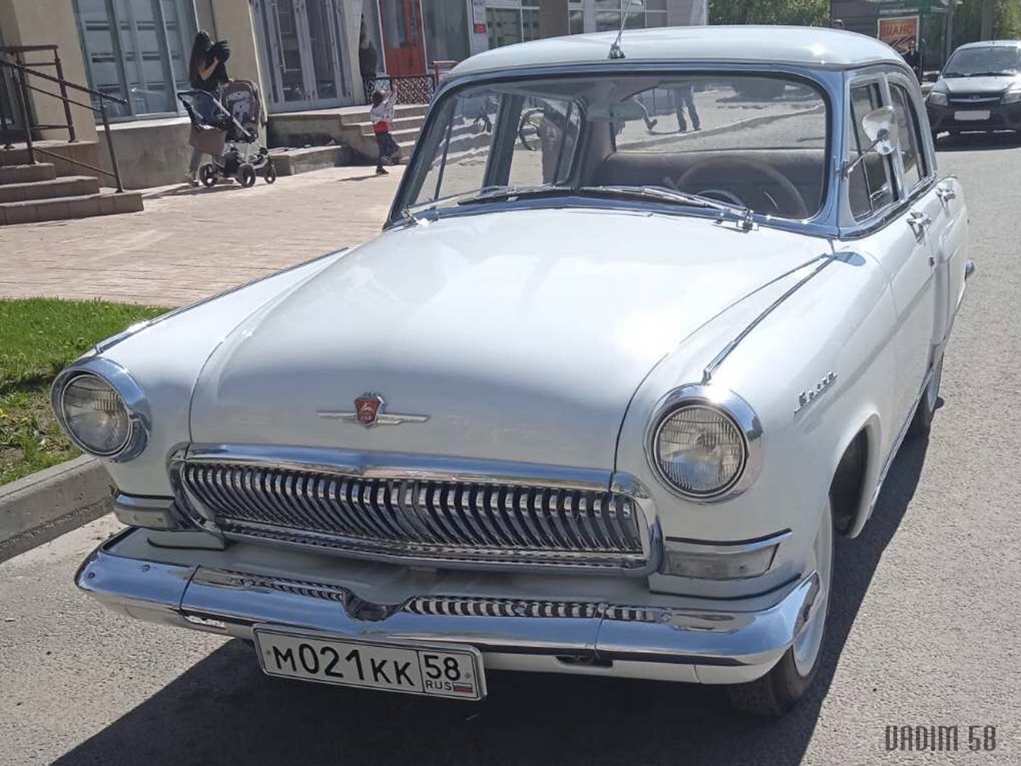 м 021 кк 58, GAZ 21 Волга 3rd series, 1962­–1970