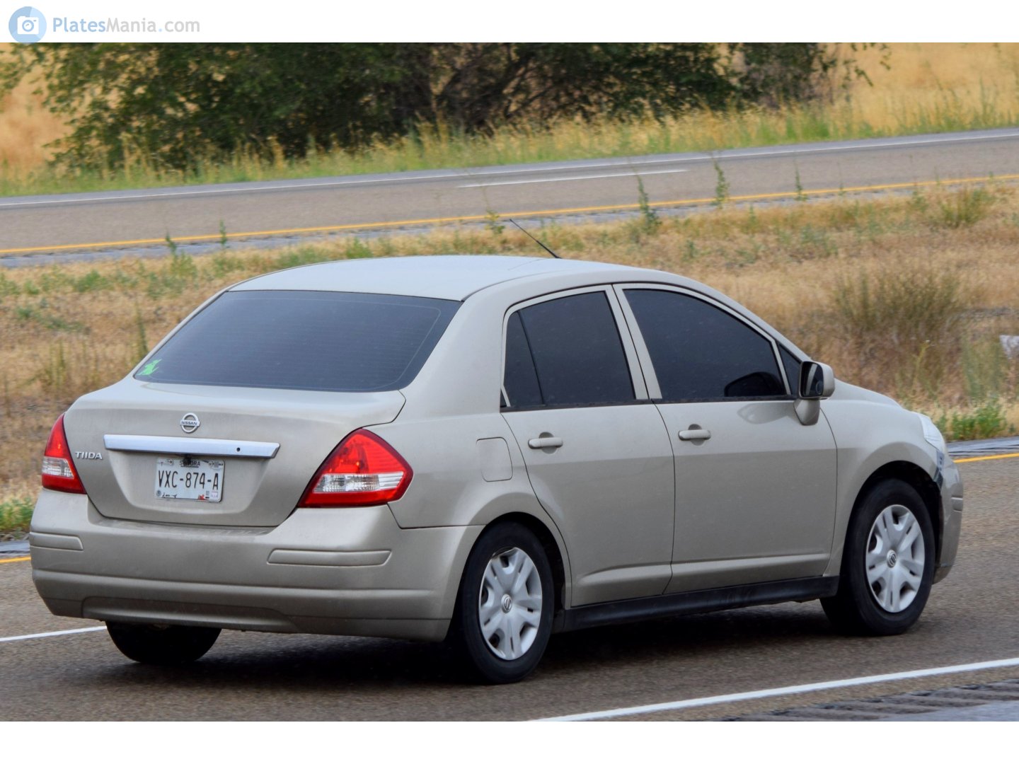 VXC-874-A, Nissan Tiida 1st gen (Latio) Sedan (SC11), 2004–2012 (–2018 for TW- and LATAM-market)