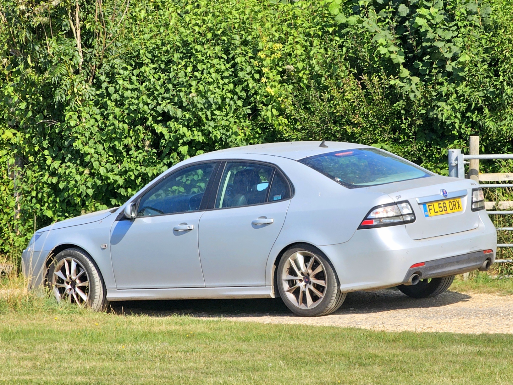 FL58ORX, SAAB 9-3 2nd gen Sedan (YS3F), facelift, 2007–2014