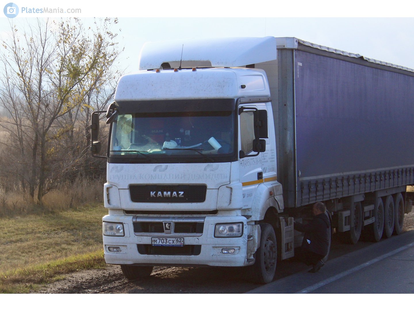 м 703 сх 62, KamAZ 5490 5490 (Neo), 2013–