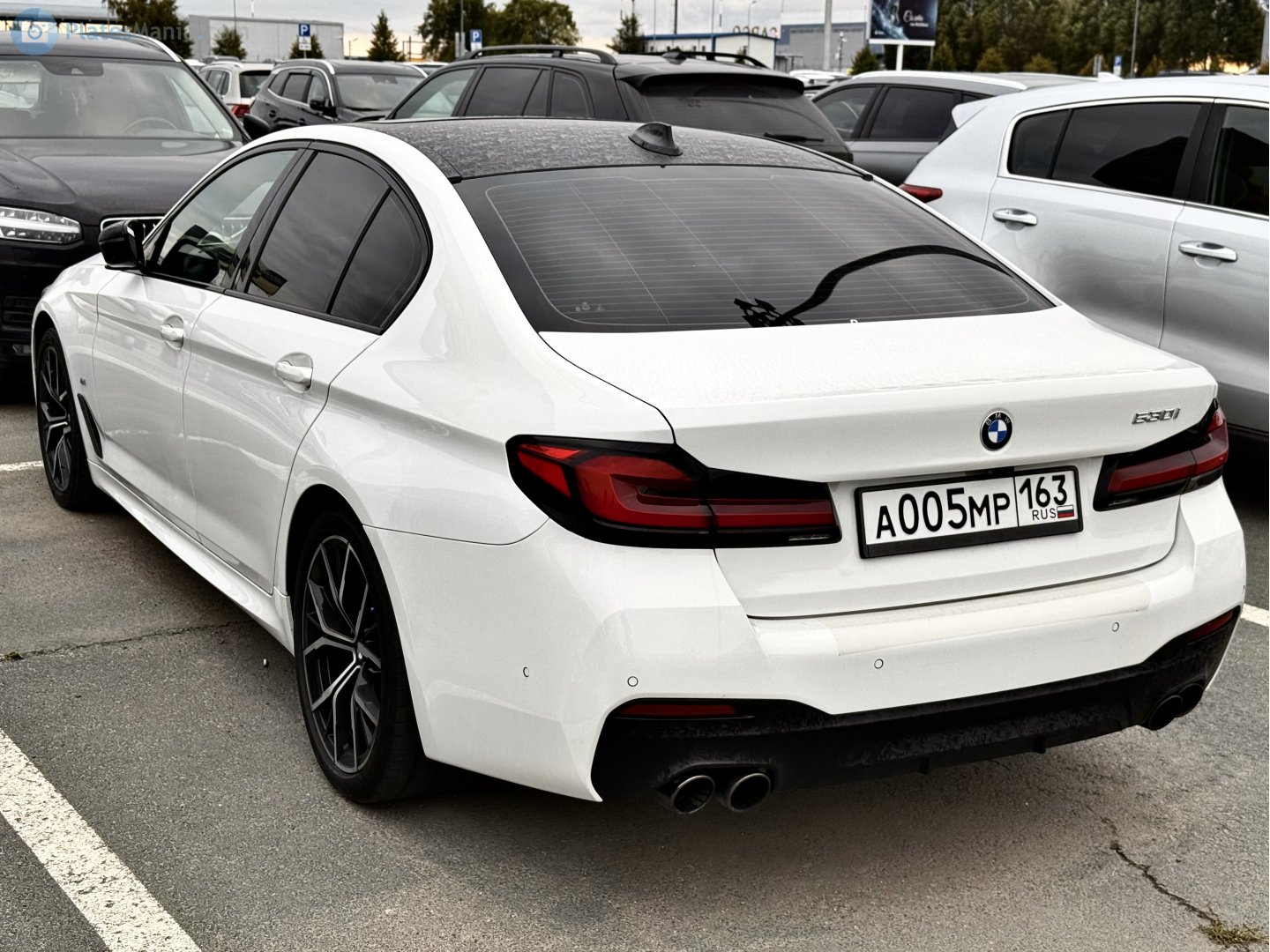 а 005 мр 163, BMW 5 Series 7th gen Sedan (G30/G38), facelift, 2020–2023