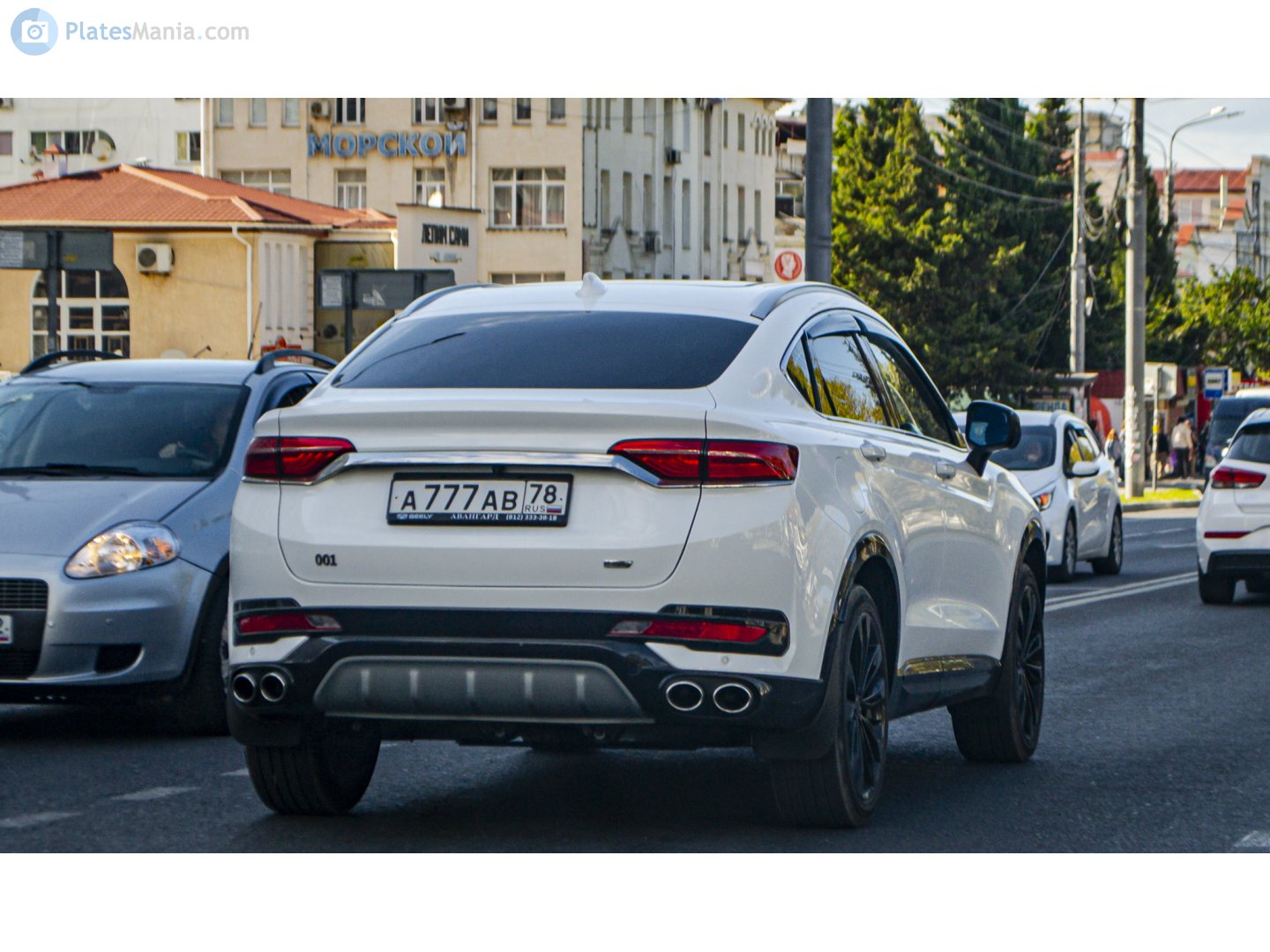 а 777 ав 78, Geely Tugella 1st gen (FY11), 2019­–