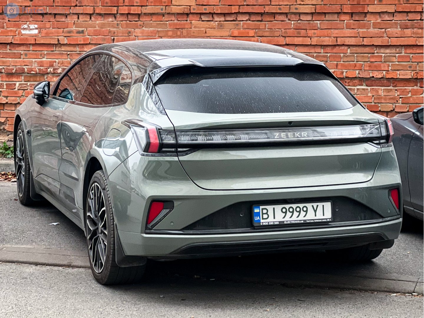 BI 9999 YI, Zeekr 001 1st gen, facelift, 2024–