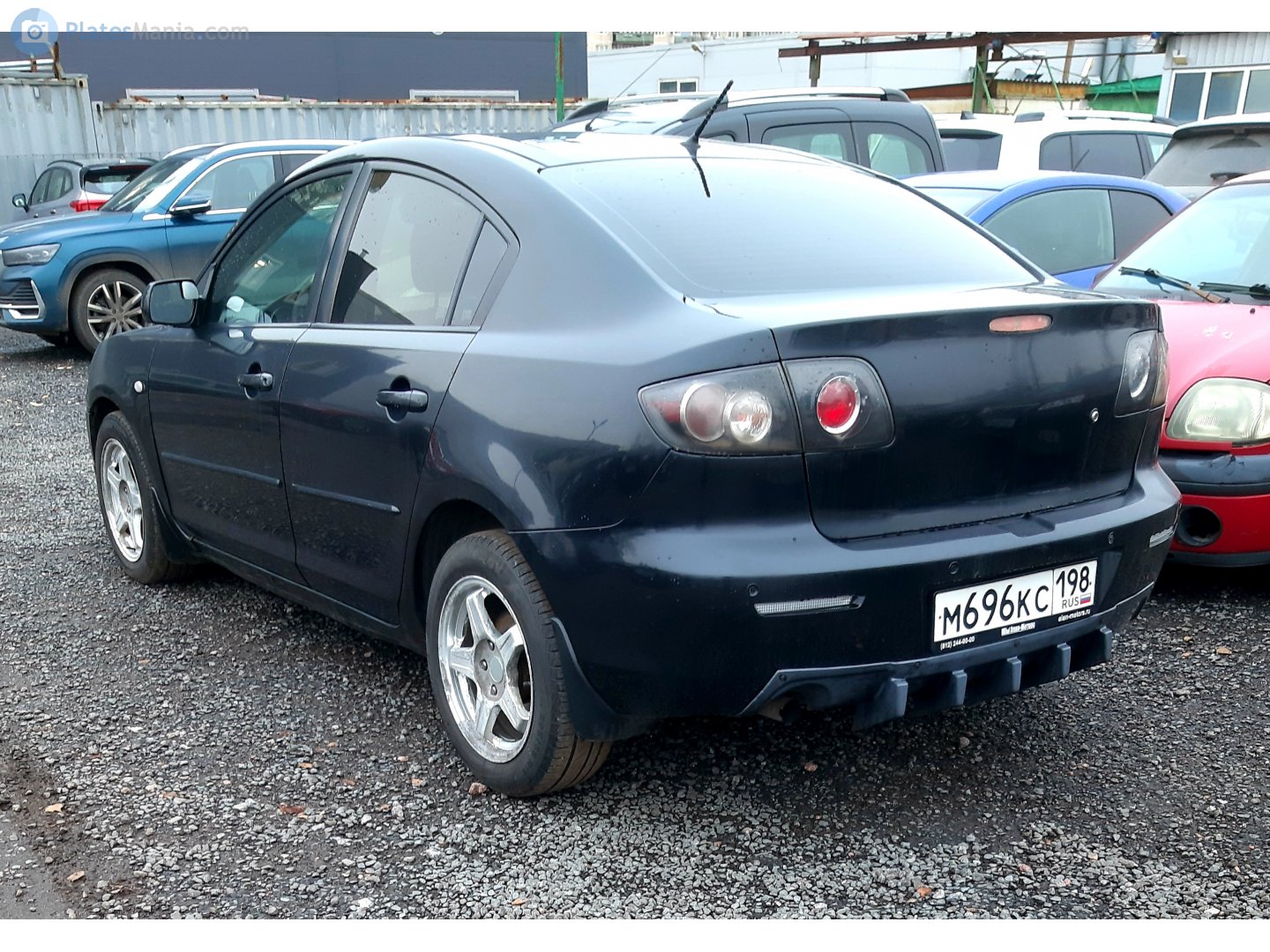 м 696 кс 198, Mazda 3 1st gen Sedan (BK), 2003–2009