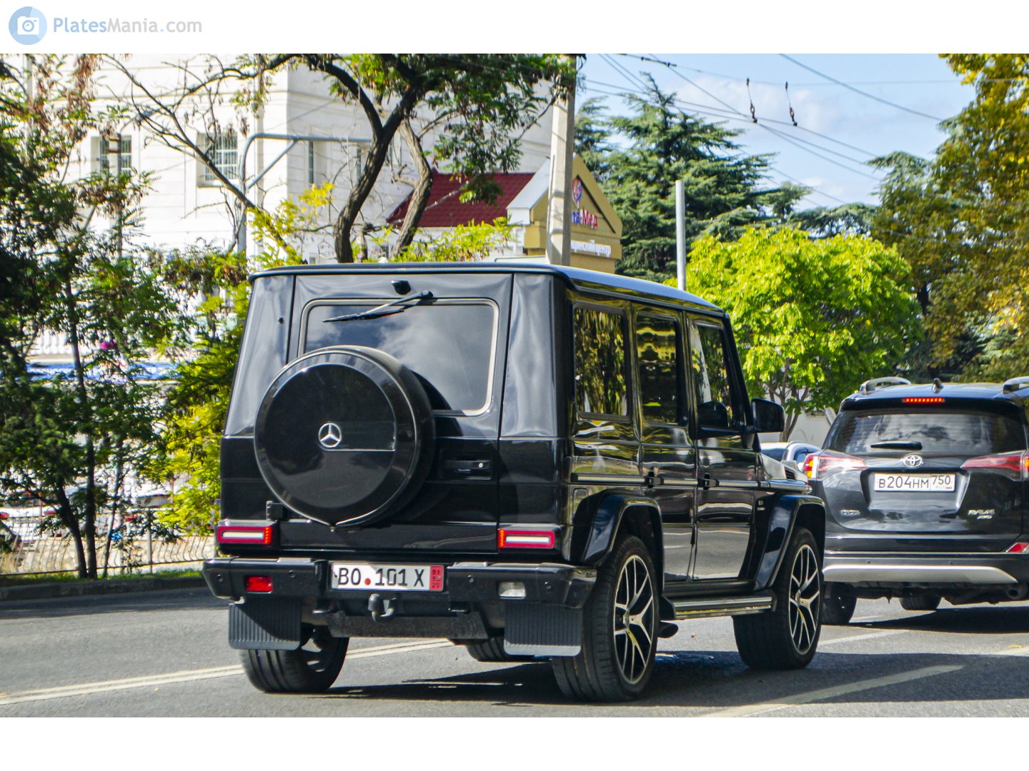 BO 101 X, Mercedes-Benz G-Klasse 1st gen 5-door SUV (W463), 1990–2018