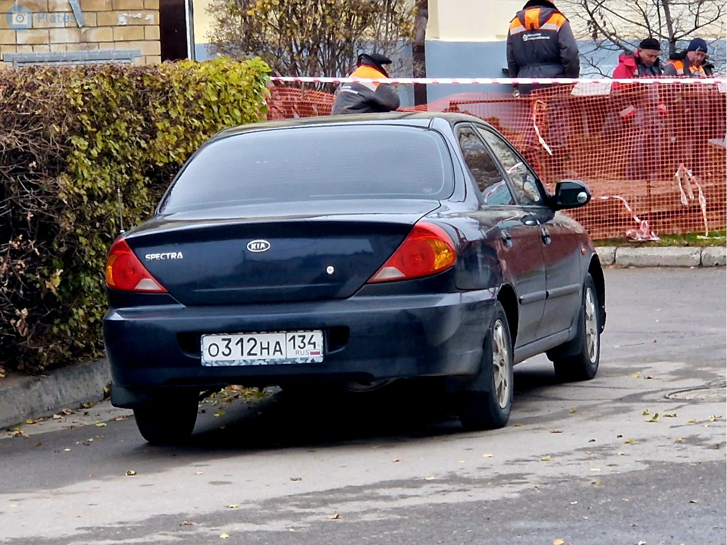 о 312 на 134, Kia Spectra 