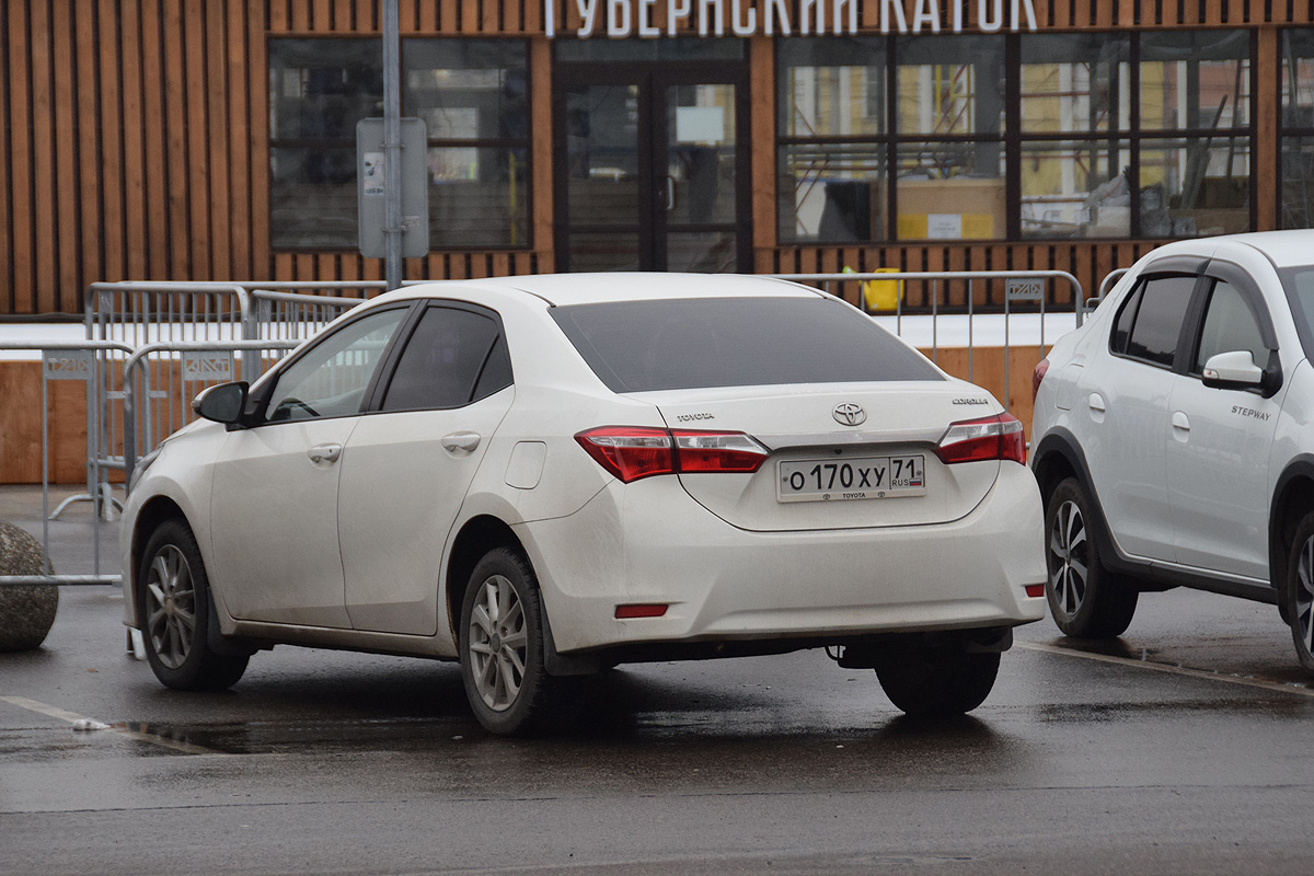 о 170 ху 71, Toyota Corolla 
