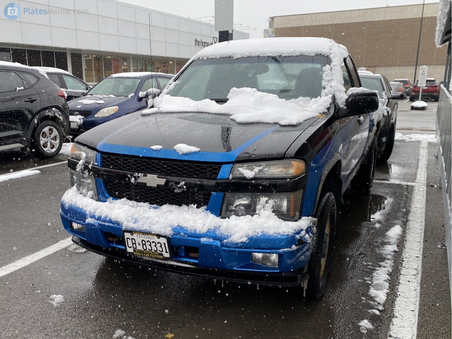 CB-83331, Chevrolet Colorado 1st gen (GMT355; NA-market), 2003–2012