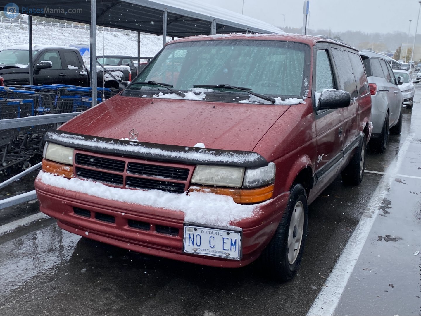 NO C EM, Dodge Grand Caravan 2nd gen (AS), 1990–1995