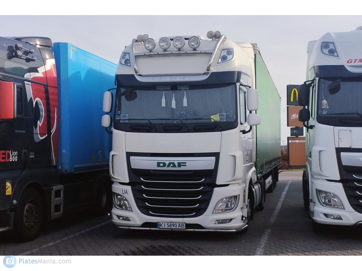 KI 5890 AB, DAF XF 4th gen, facelift, 2017–