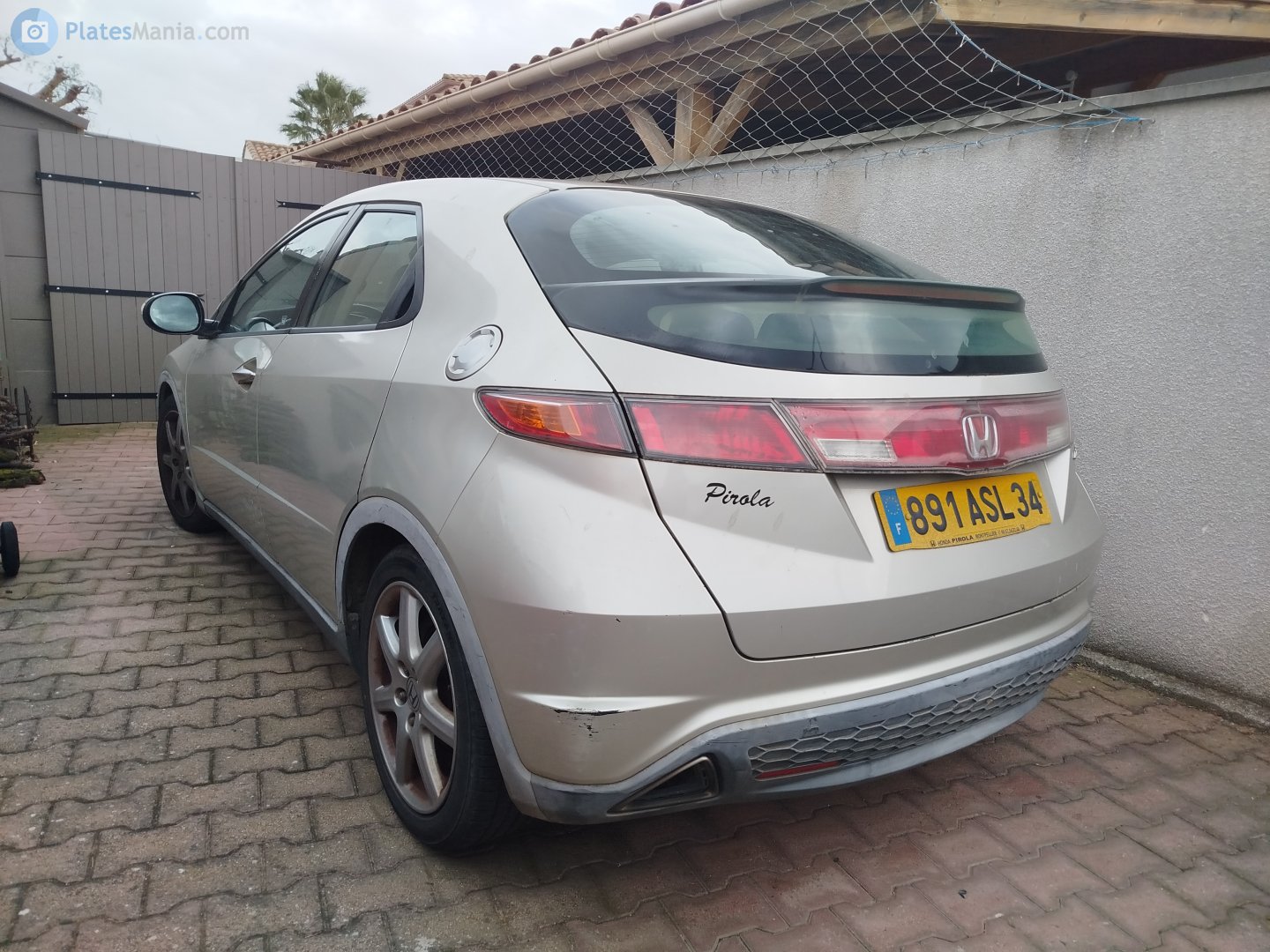 891 ASL 34, Honda Civic 8th gen 5-door Hatch (FK/FN; Global-market), 2005–2012