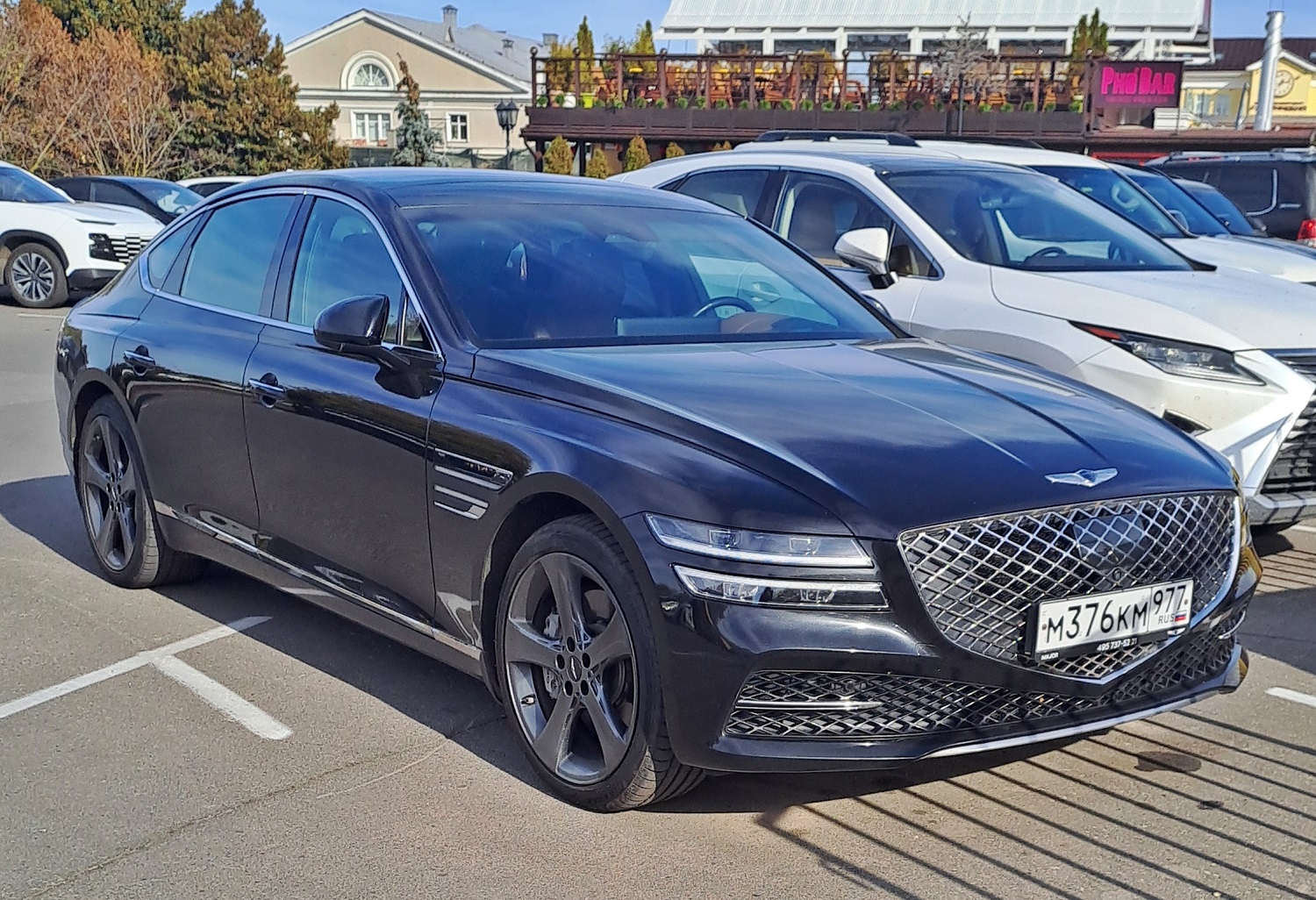 м 376 км 977, Genesis G80 1st gen (DH), 2016–2020