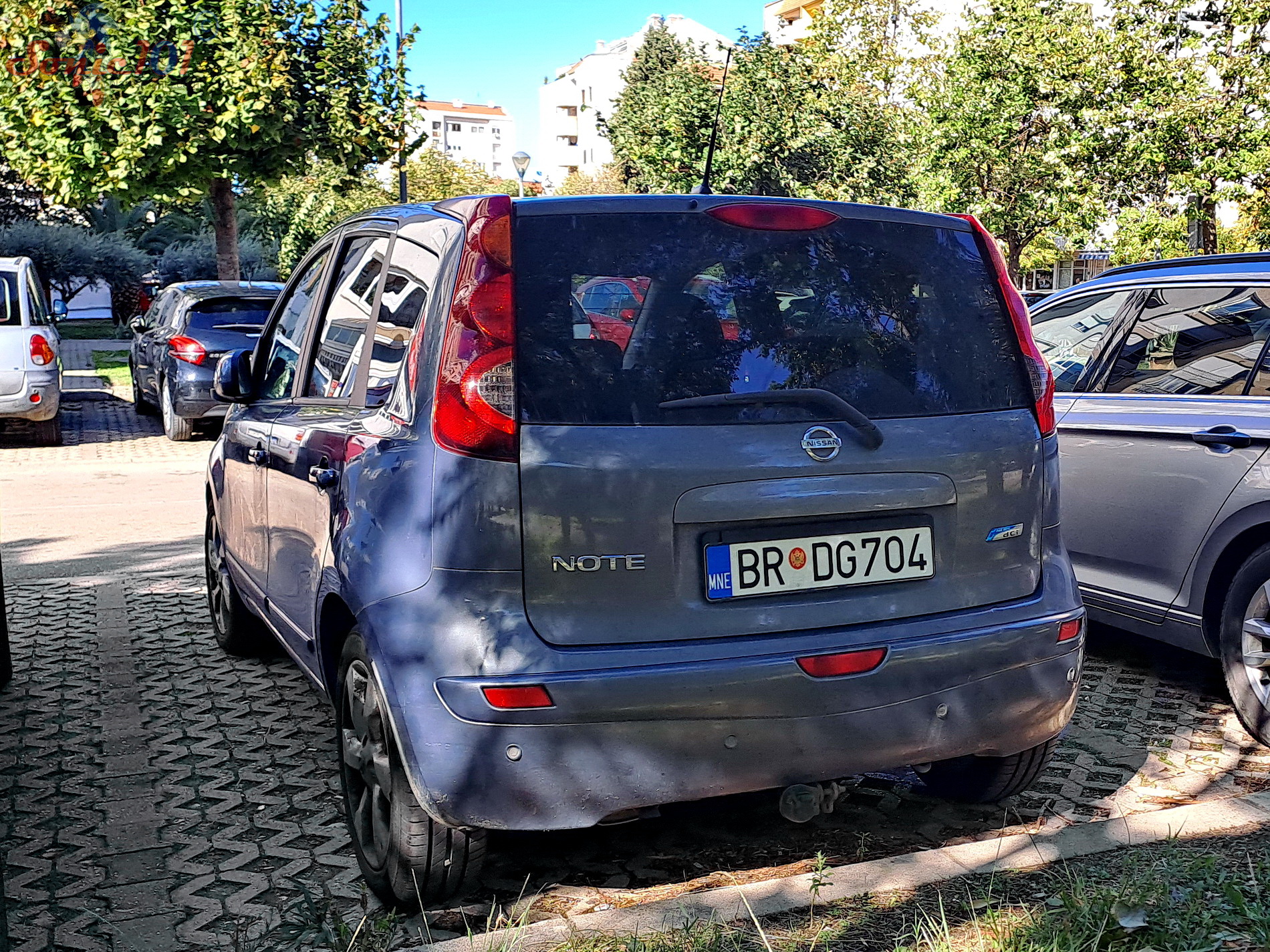 BR DG704, Nissan Note 1st gen (E11), 2005–2013