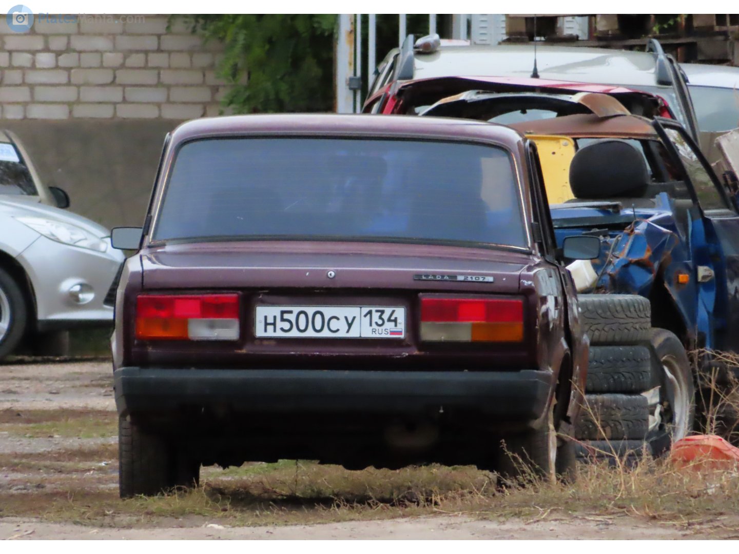 н 500 су 134, Lada (VAZ) 2107 Жигули (Nova / Riva / Signet / 1500), 1982–2014