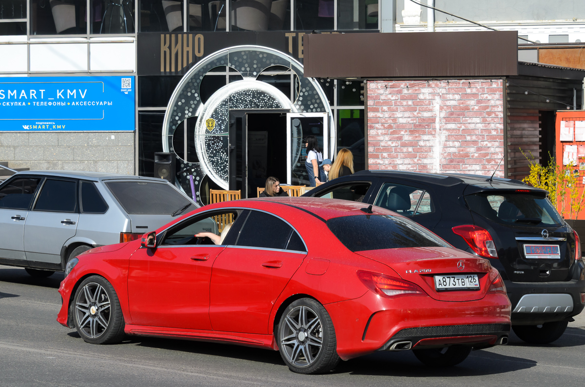 а 873 тв 126, Mercedes-Benz CLA-Klasse 1st gen 4-door Coupé (C117), 2013–2019