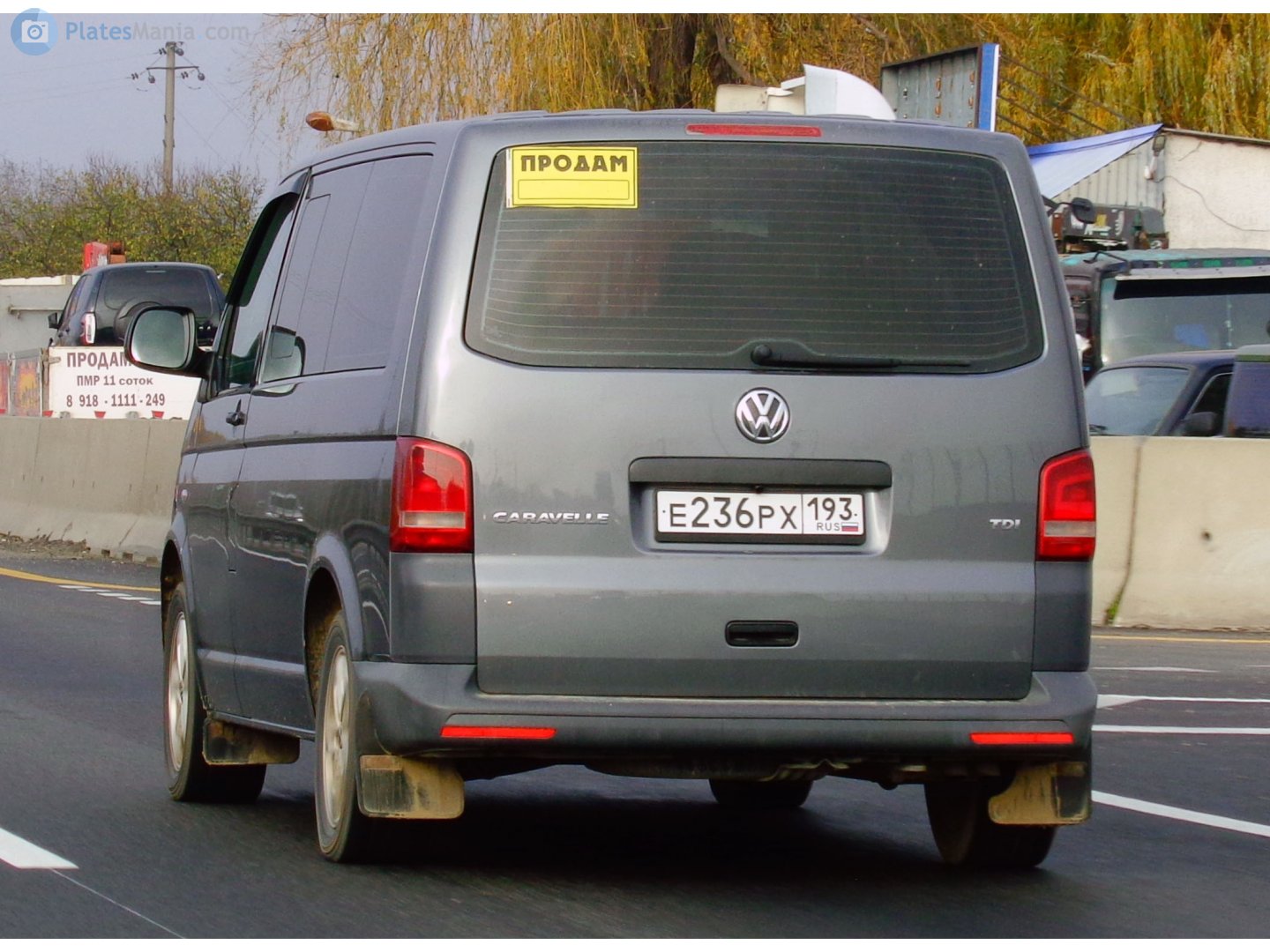 е 236 рх 193, Volkswagen Caravelle T5, facelift, 2009–2015