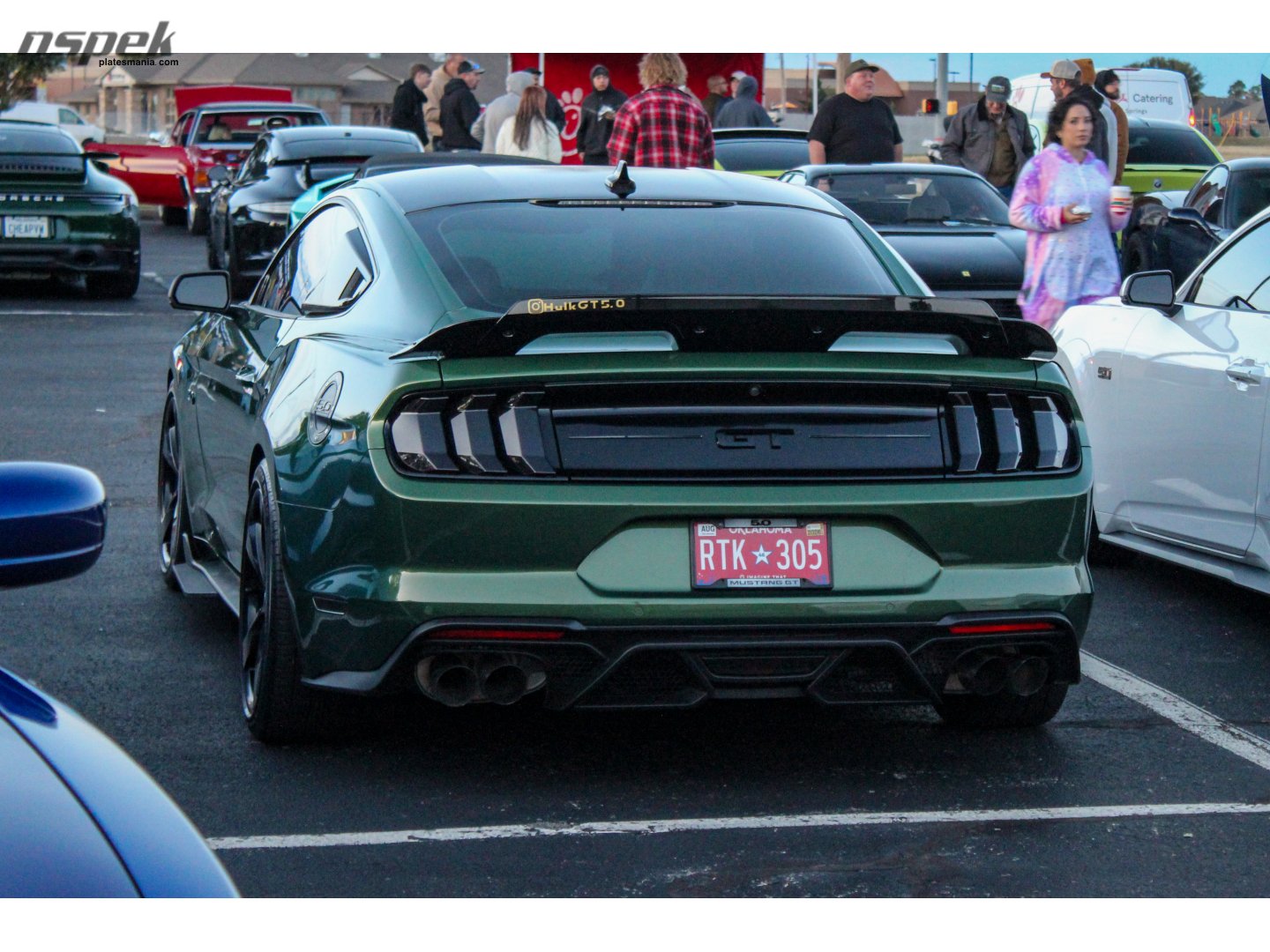 RTK-305, Ford Mustang 6th gen 2-door Coupé (S550), facelift, 2017–2023