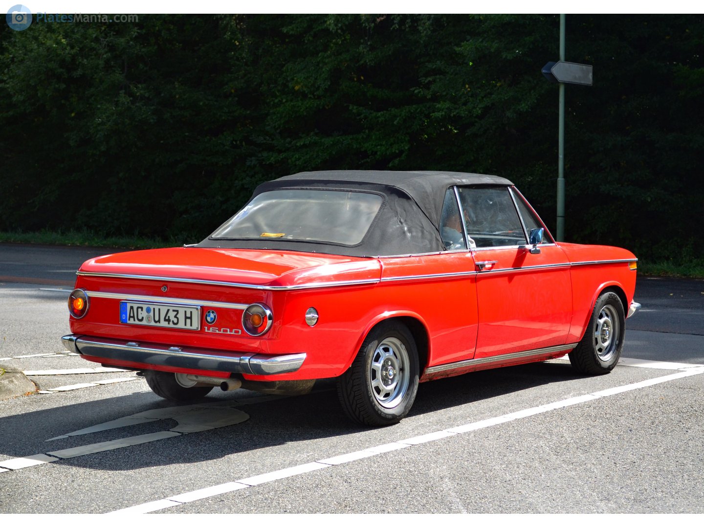 AC U 43 H, BMW 02 Series 2002 Cabrio by Baur Targa (E10), 1971–1973