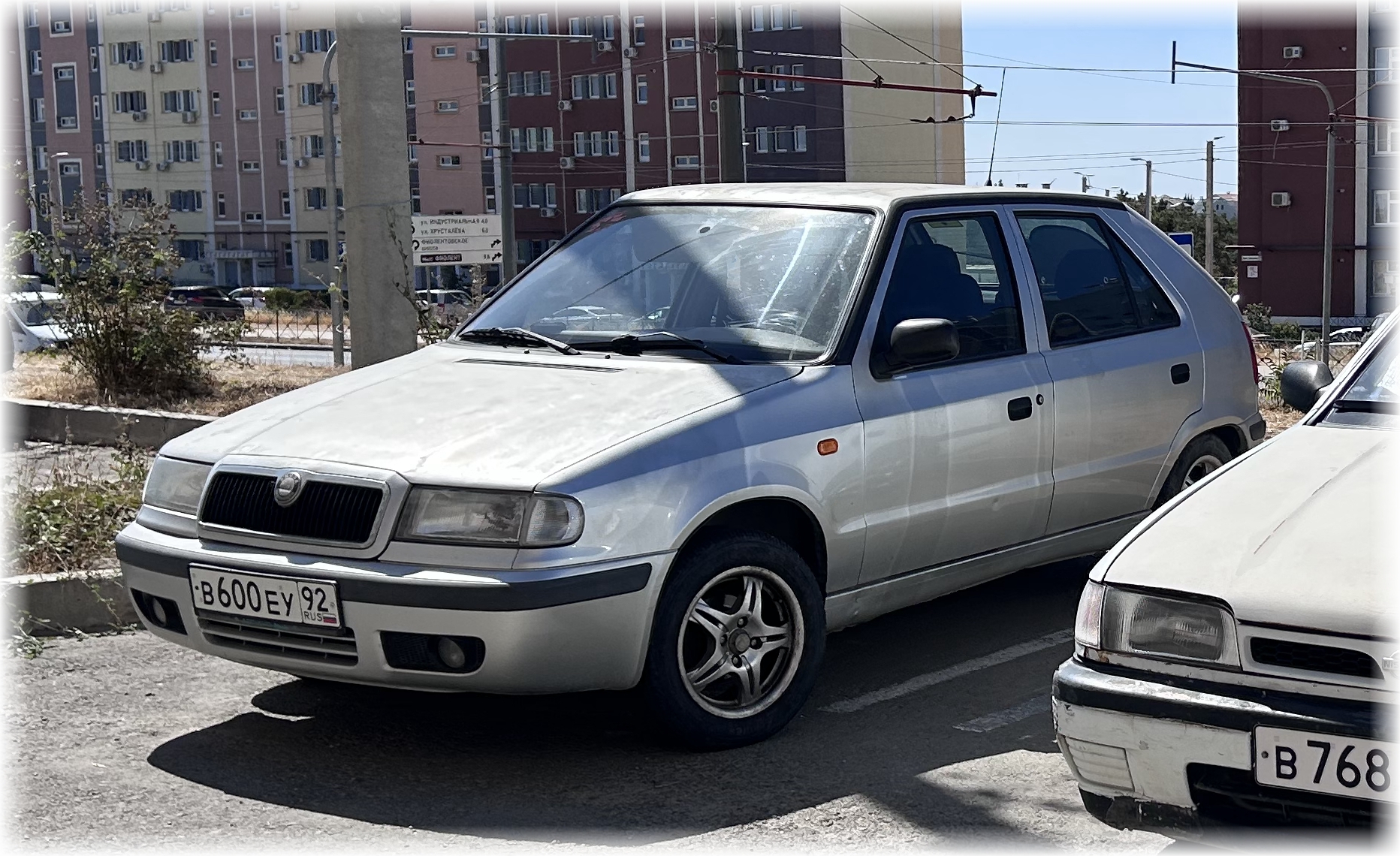 в 600 еу 92, Skoda Felicia 