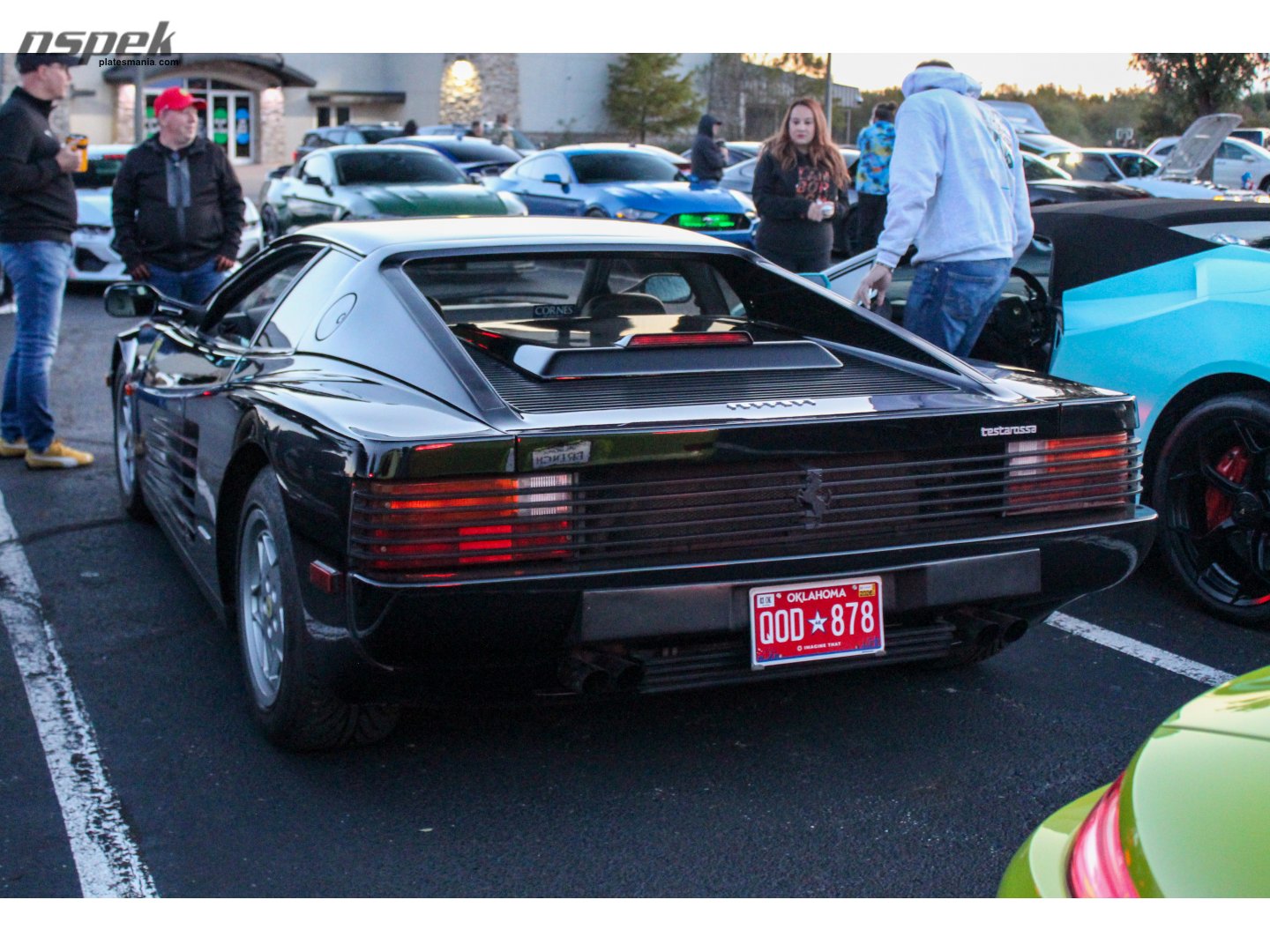 QOD-878, Ferrari Testarossa 1st gen (F110), 1984–1991