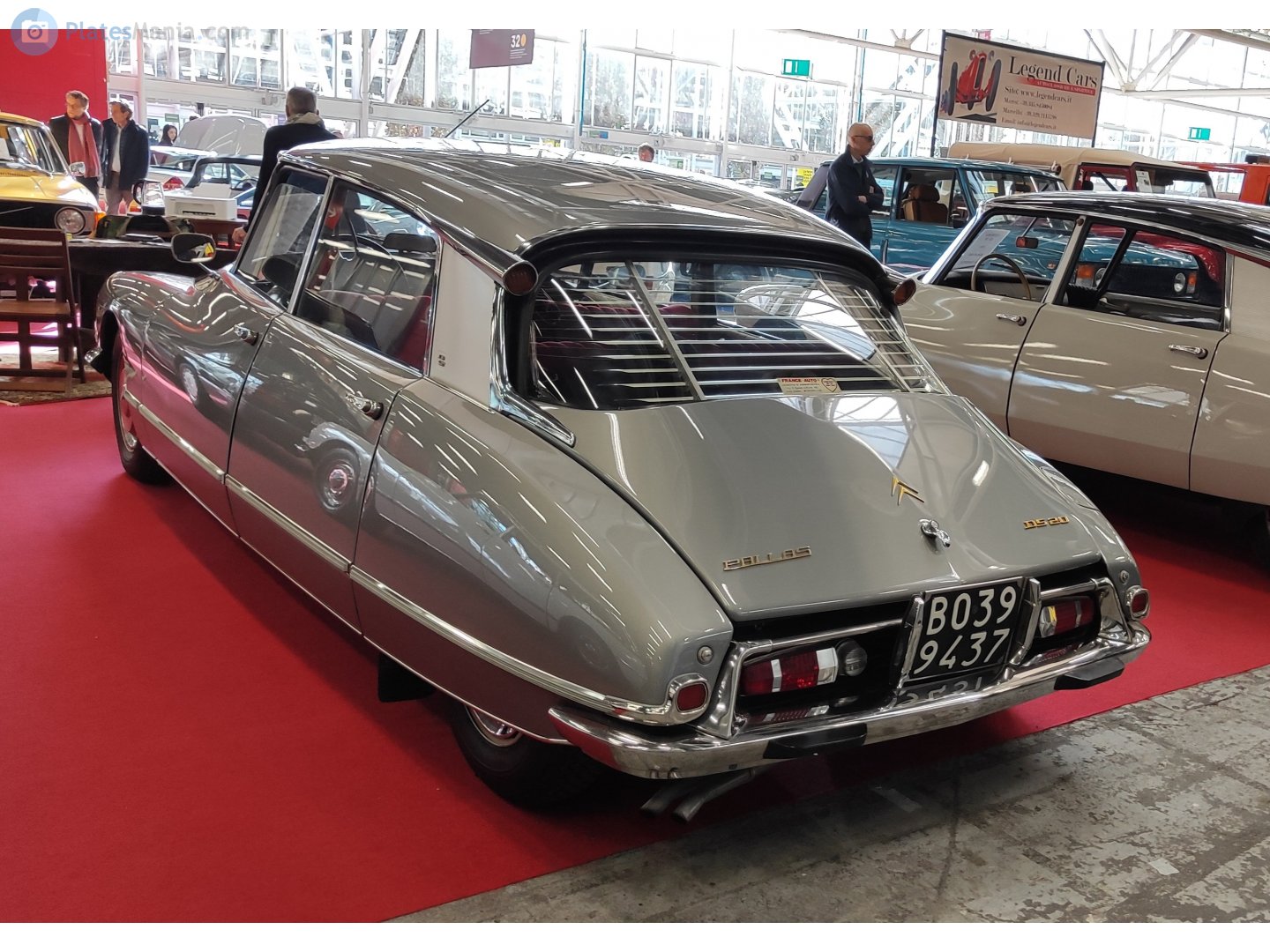 BO 399437, Citroёn DS/ID 1st gen DS Sedan (VGD; 19/20/21/23), 1955–1975