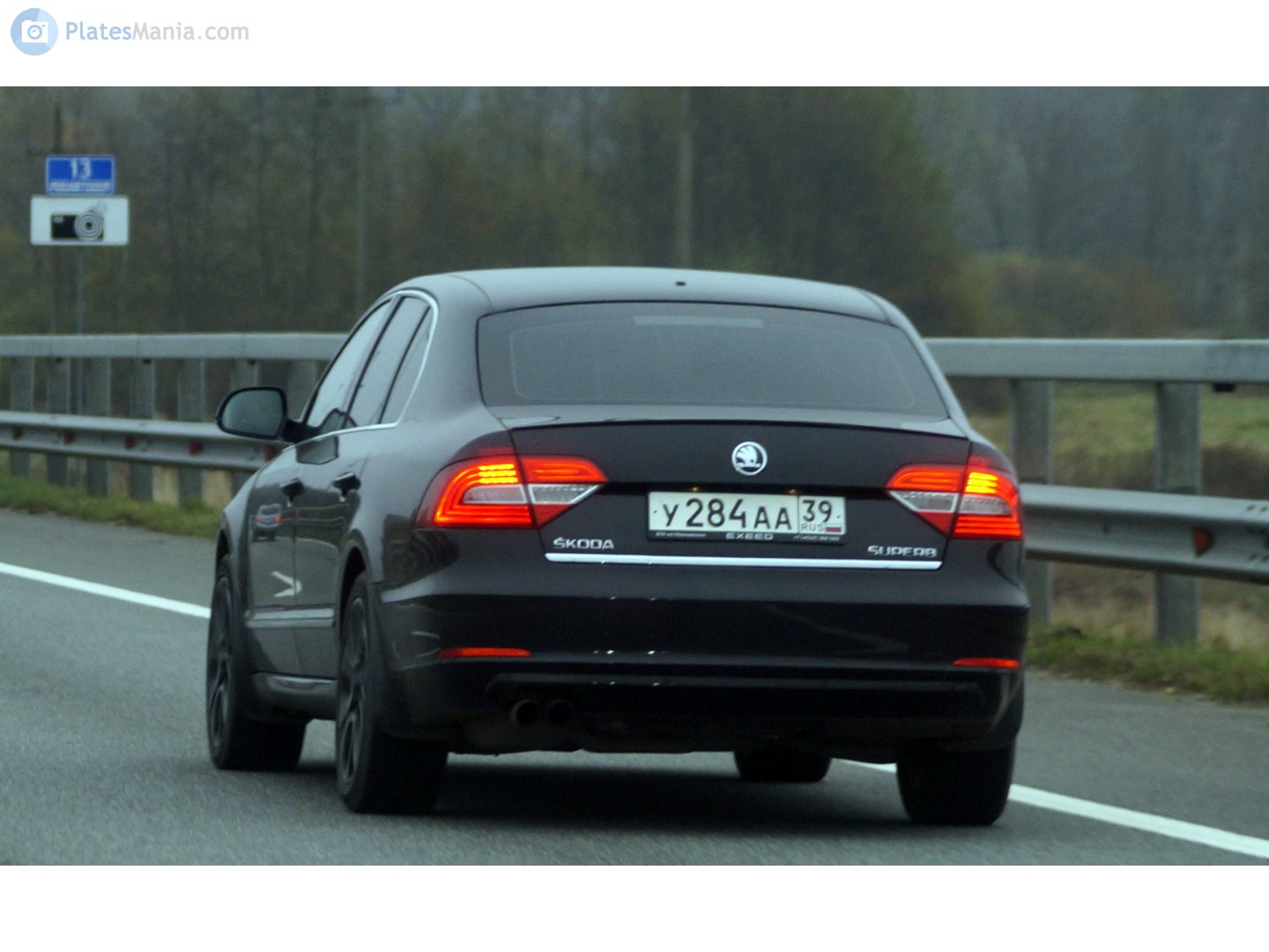 у 284 аа 39, Skoda Superb 