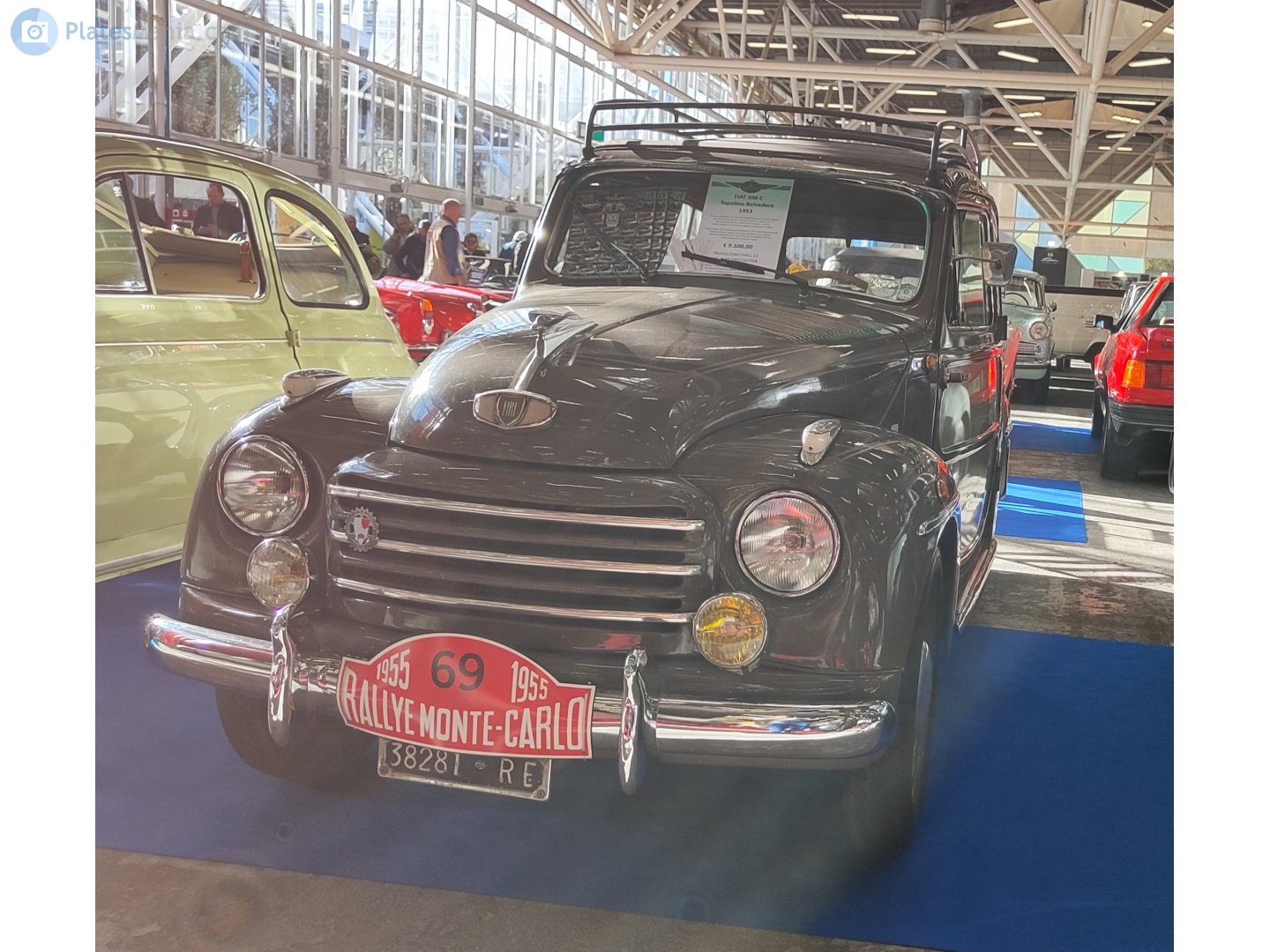 RE 38281, FIAT 500 500C 'Topolino' Belvedere, 1951–1955