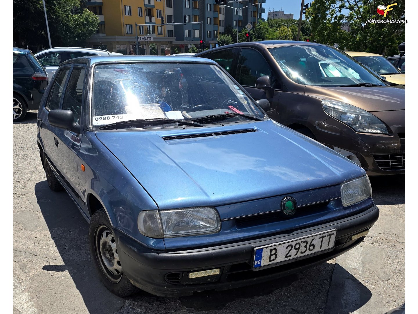 B 2936 TT, Skoda Felicia 1st gen Hatch (6U1; Type 791), 1994–1998