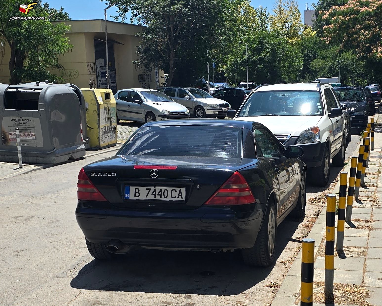 B 7440 CA, Mercedes-Benz SLK-Klasse 1st gen (R170), 1996–2004