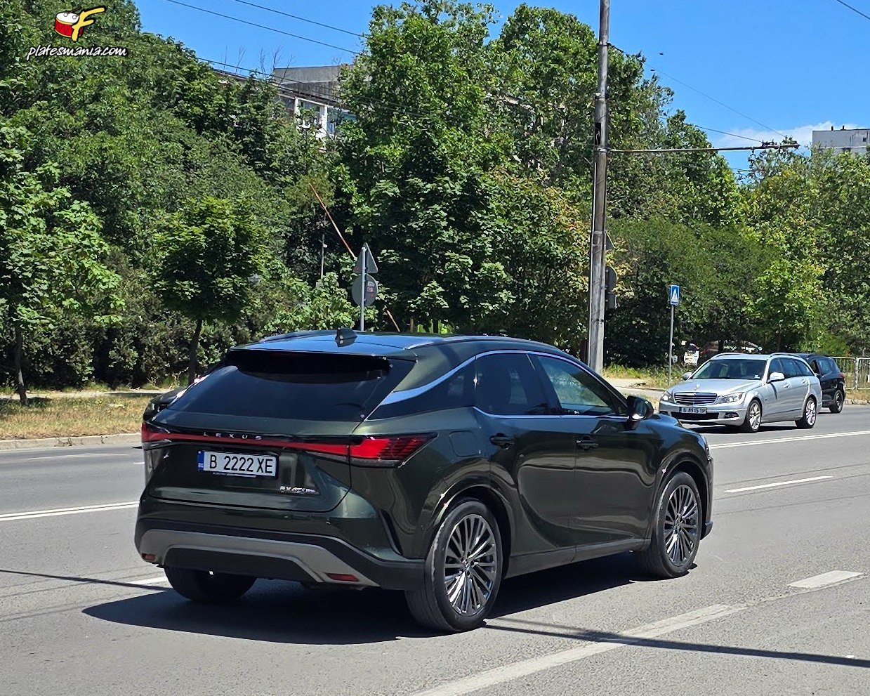 B 2222 XE, Lexus RX 5th gen (AL30), 2022–