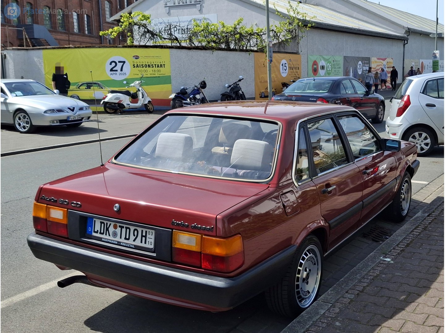 LDK TD 9H (03/10), Audi 80 2nd gen 4-door Sedan (B2/81/85), 1978–1986