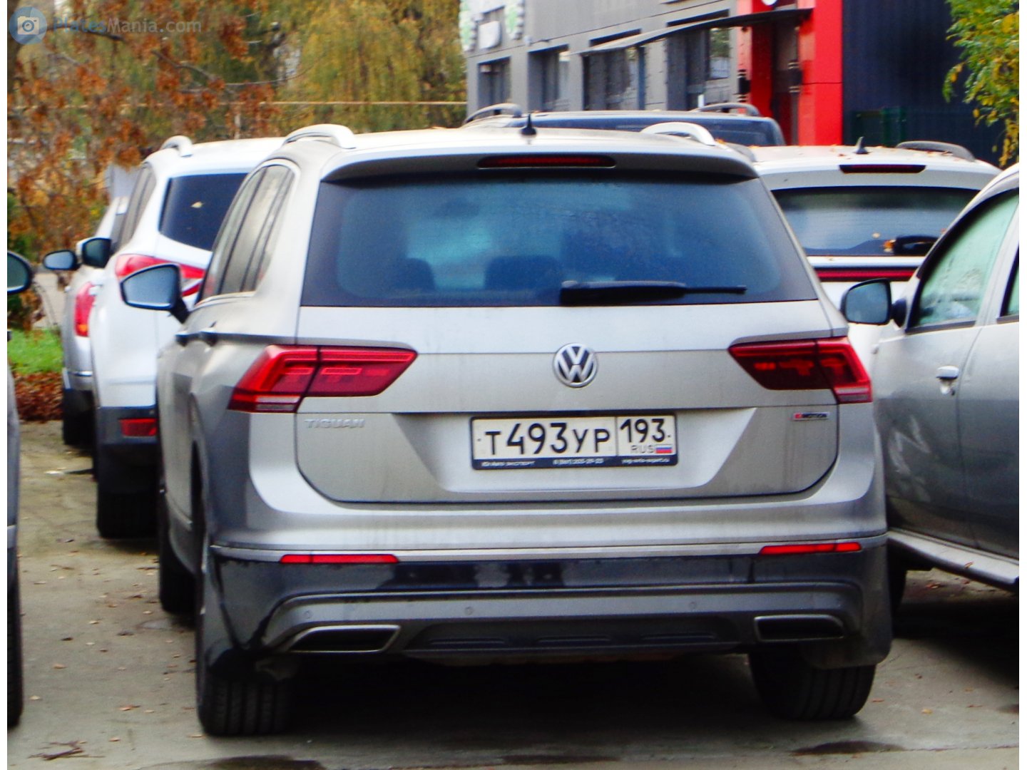 т 493 ур 193, Volkswagen Tiguan 2nd gen (AD/AX/Allspace/L), 2016–2021