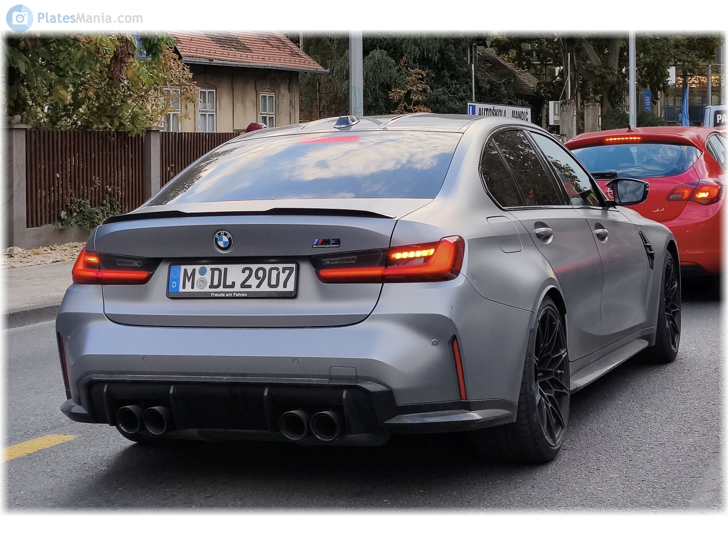 M DL 2907, BMW M3 6th gen Sedan (G80), 2020–