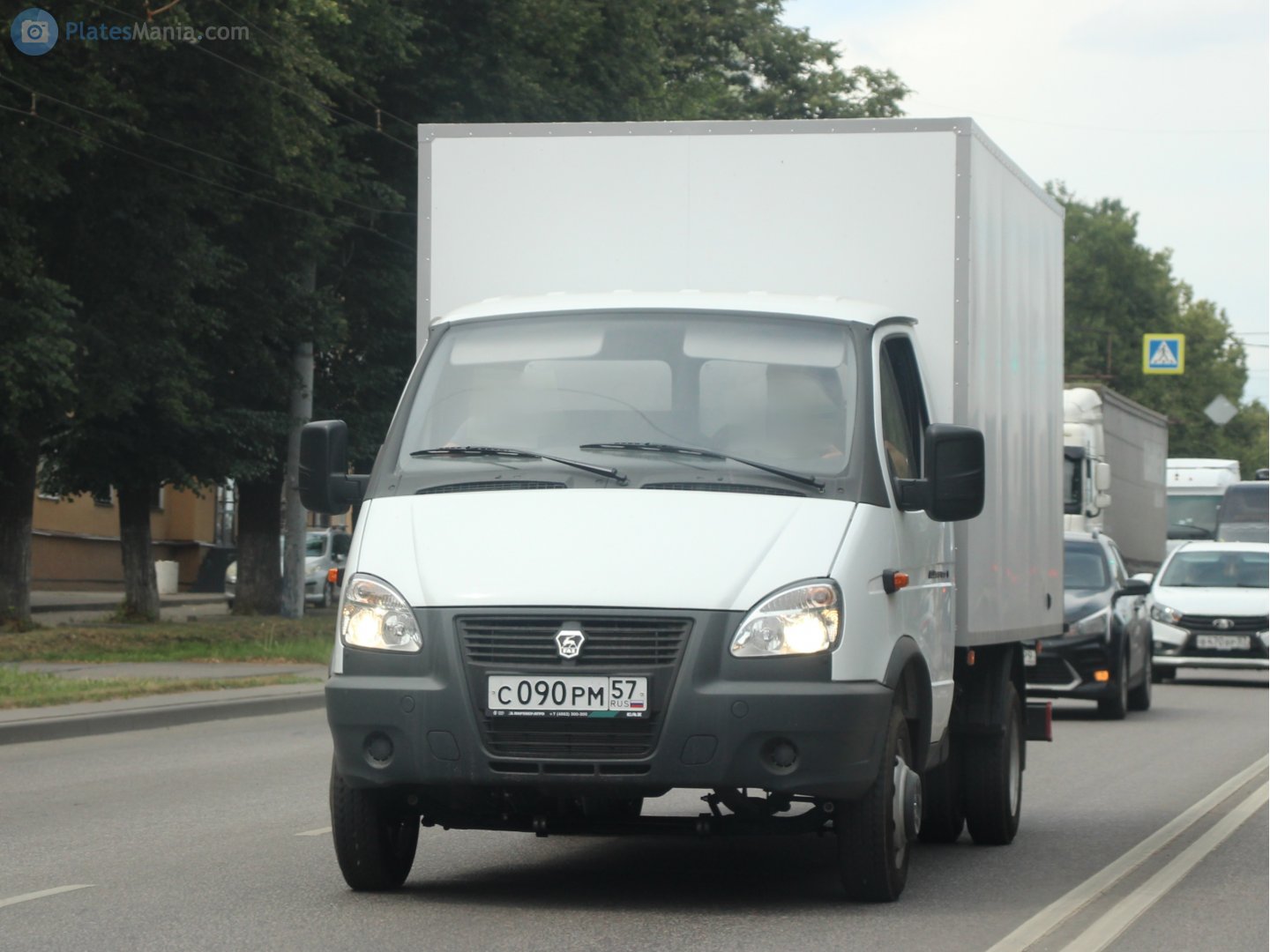 с 090 рм 57, GAZ 3302 ГАЗель 2-3302 Single Cab, facelift, 2003–