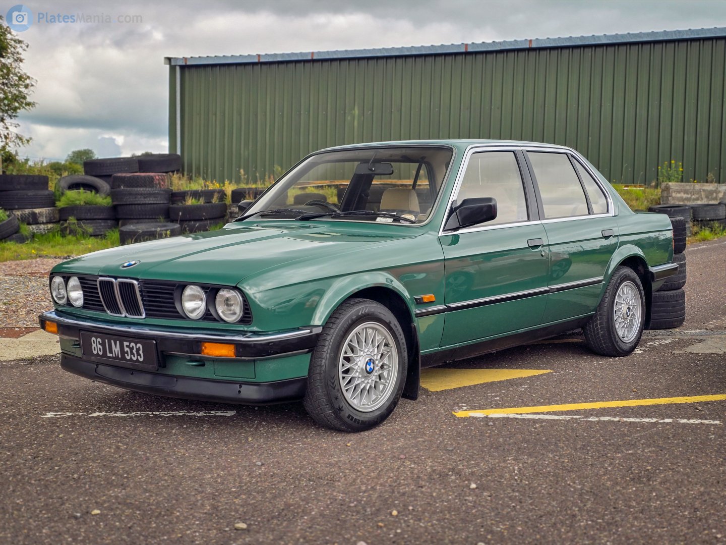 86-LM-533, BMW 3 Series 2nd gen Sedan (E30), 1983–1991