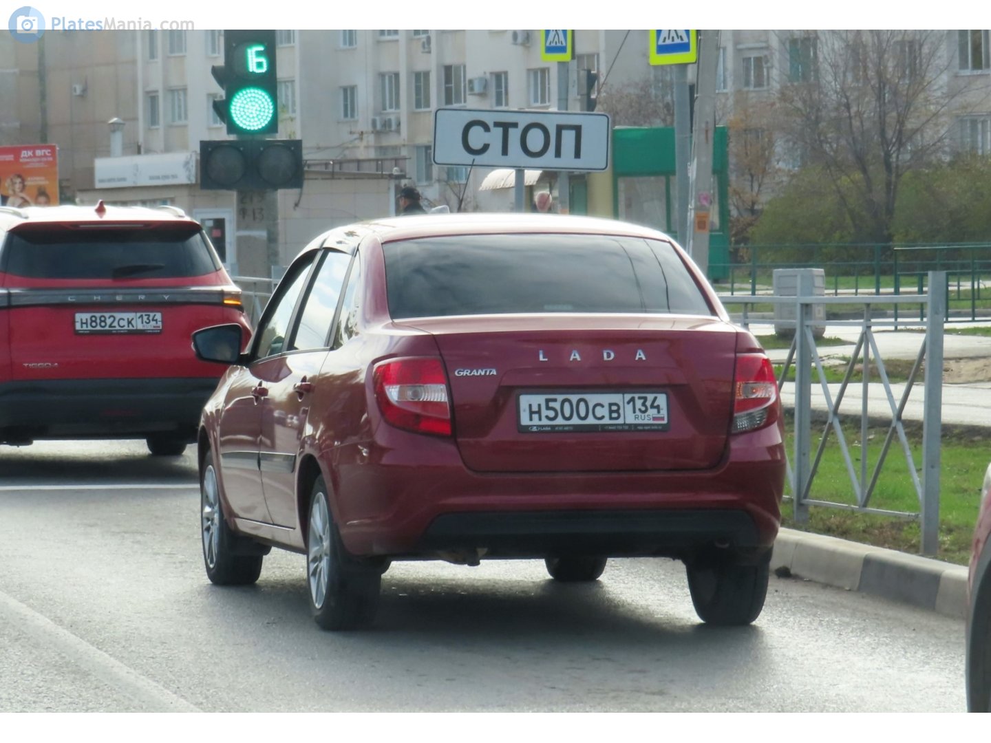 н 500 св 134, Lada (VAZ) 2190 Granta 2190, facelift, 2018–