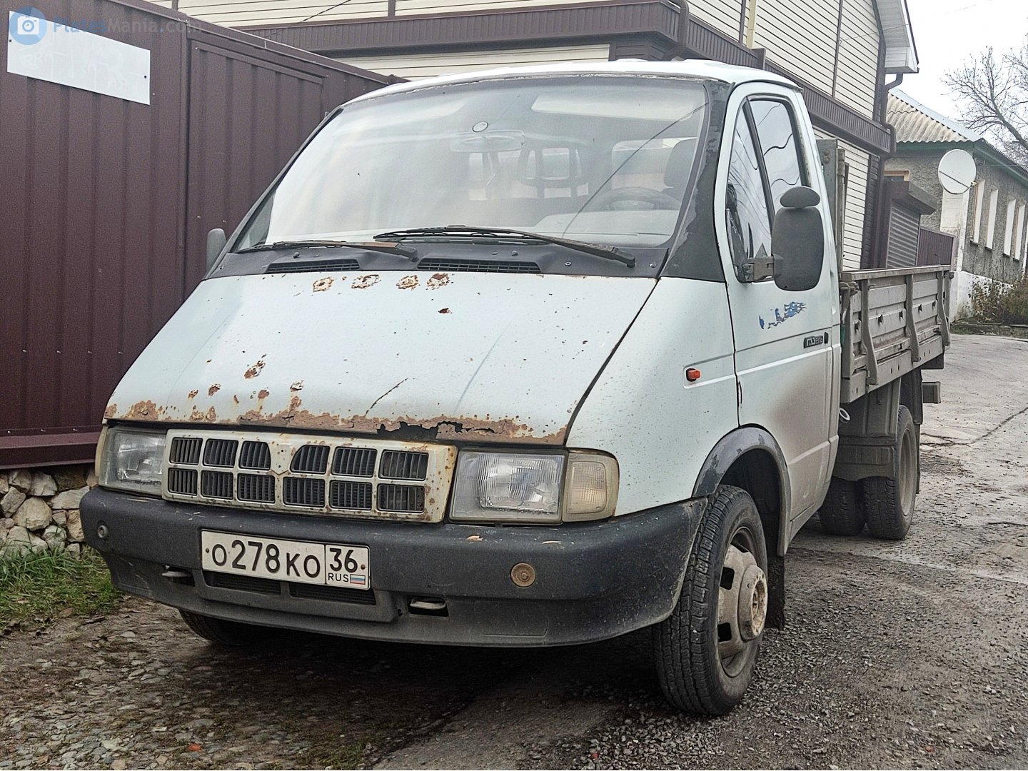 о 278 ко 36, GAZ 3302 ГАЗель 1-3302 Single Cab, 1994–2003